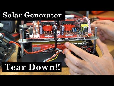 solar generator tear down jackery safari lt expertpower and cheap no name