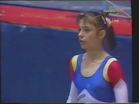 Vanda Hadarean ROM Europeans 1992 All Around Uneven Bars