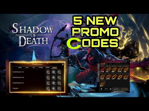 Shadow of Death 2 gift codes for Souls, Tokens, Tickets and more