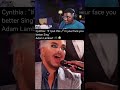 POV: You just got threatened by Cynthia Erivo #cynthia #performance #shorts