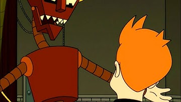Futurama - the Robot Devil criticizes Fry