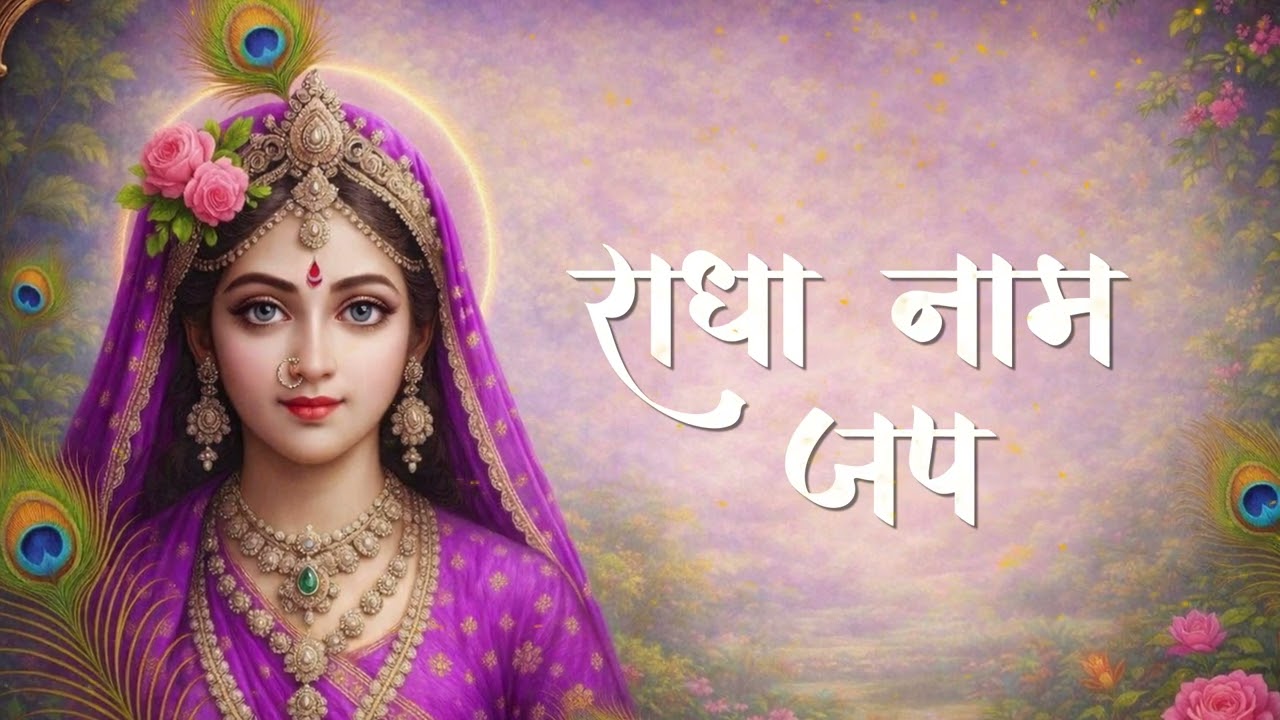 Radha Naam Jap | मन को शांति देने वाला भक्ति जाप | Radha Naam Dhara