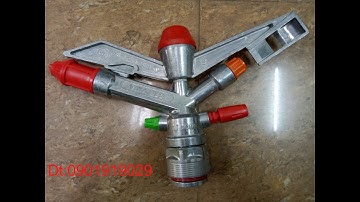 Béc Tưới Cánh Đập Minh Hà 4 Tia phi 60  béc phun tưới cây bán kính từ 13 15m