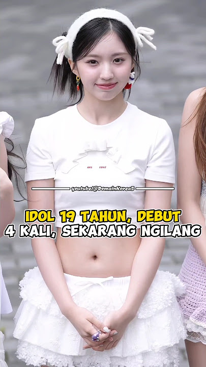 Idol 19 tahun, Debut 4 kali, Sekarang Ngilang #kpop #shorts