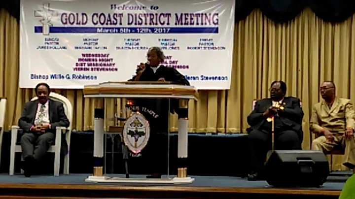 Pastor Sharon Holman Don't Nobody Listen to Me Min...