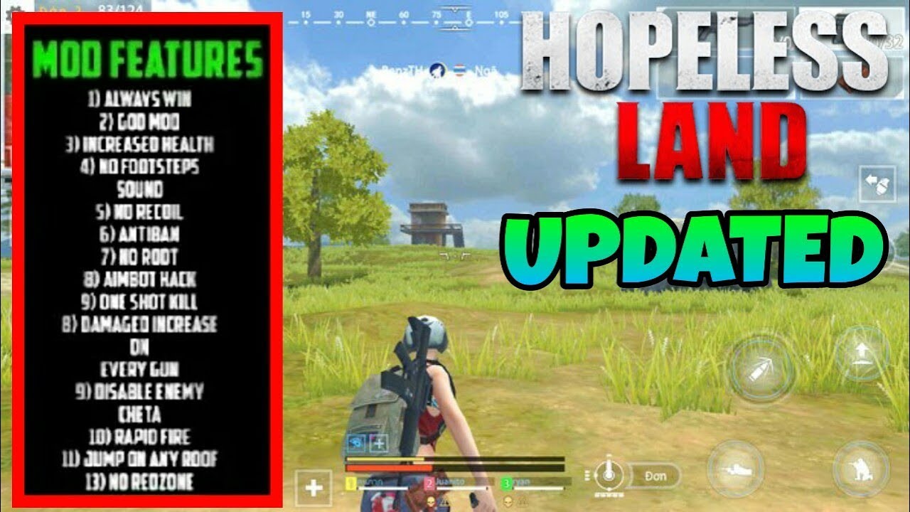 ðŸ”¥ Hopeless Land Mod ðŸ”¥- Always win + Auto Headshot + Aimbot Hack |  Hopeless Land Mod apk - 