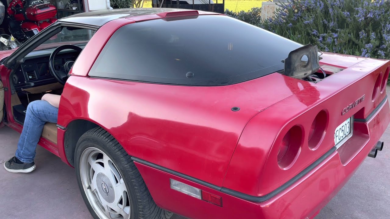 1989 C4 Corvette Fuel Pump Replacement YouTube