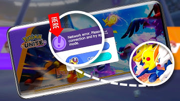 How To Solve Network Error Please Check Your Internet Connection Pokémon Unite