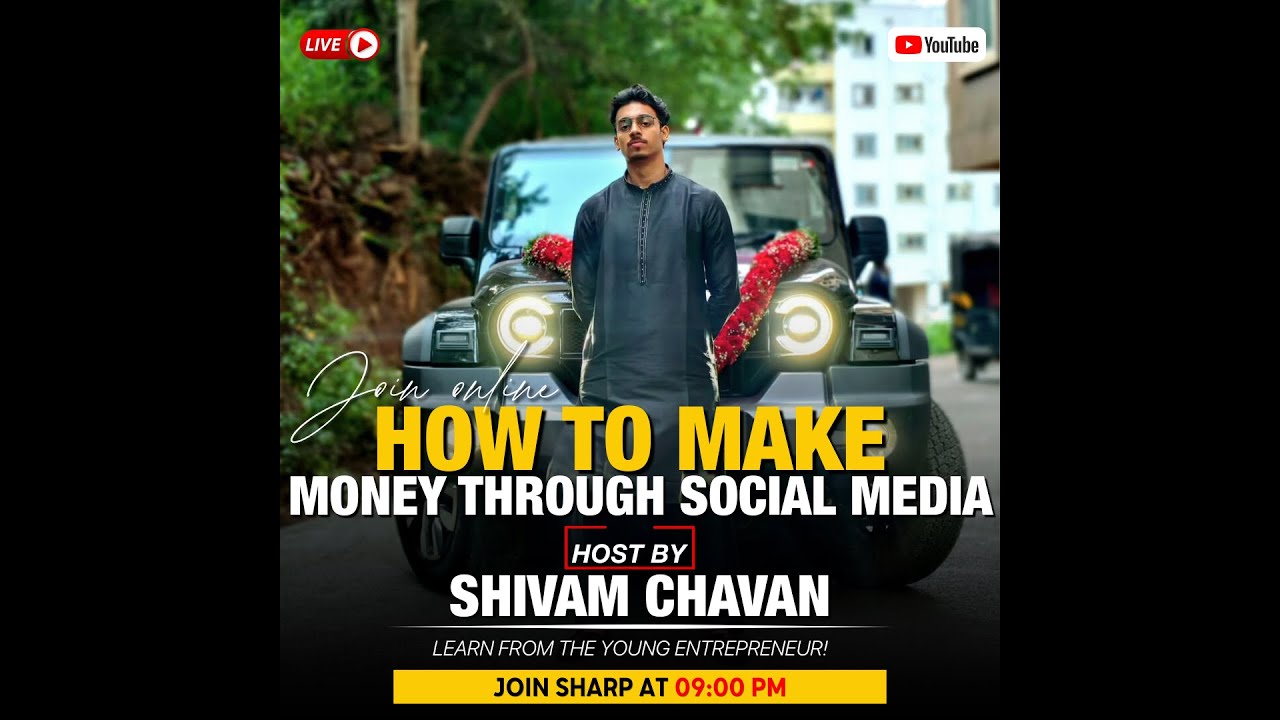 LEARN HOW TO MAKE MONEY ONLINE | BY SHIVAM CHAVAN