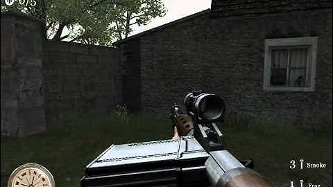 CoD2 B2F FG-42F scoped (work in progress)