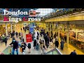 🇬🇧 London walkers - Walk 🚂 Kings Cross station on a beautiful day in London | 런던 킹스크로스 기차역