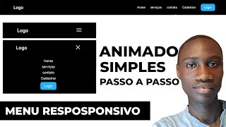 MENU RESPONSIVO com HTML CSS E JAVASCRIPT em 20 minutos | TUTORIAL Front-end