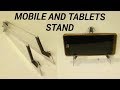 How to make a Folding Mobile stand or Holder by do yourself