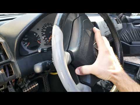 how to remove mercedes benz w202 c36 amg airbag steeringwheel