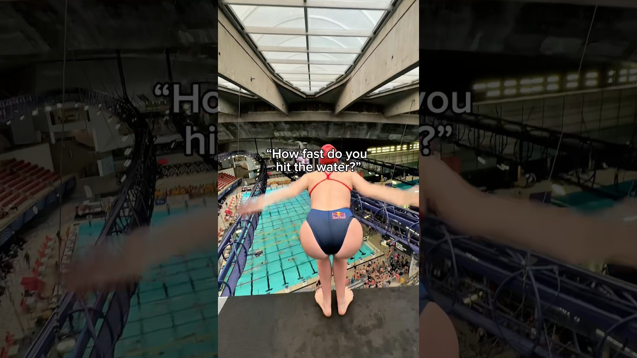 How fast do you hit the water?! 😳💦 