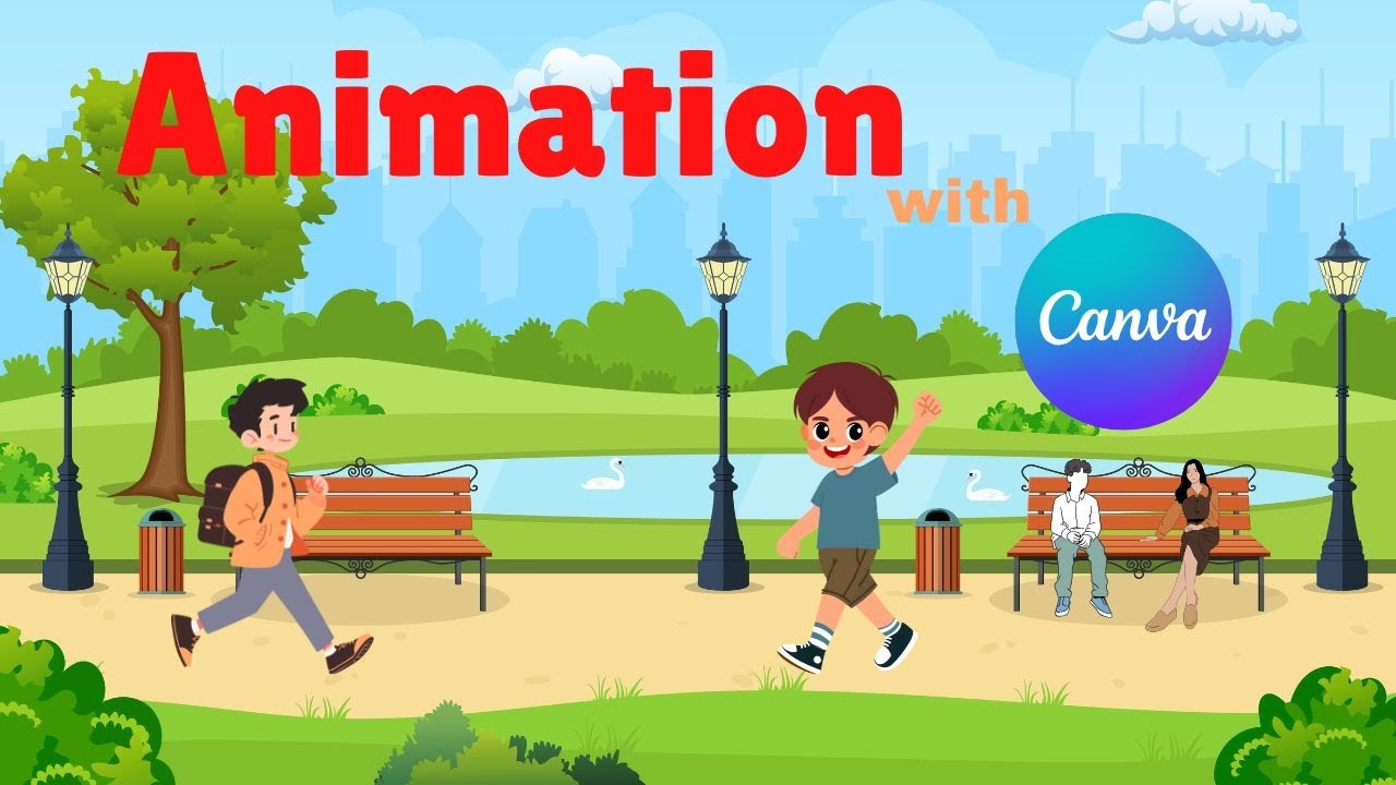 Canva Cartoon Animation Tutorial for Beginners | Animation Tutorial 