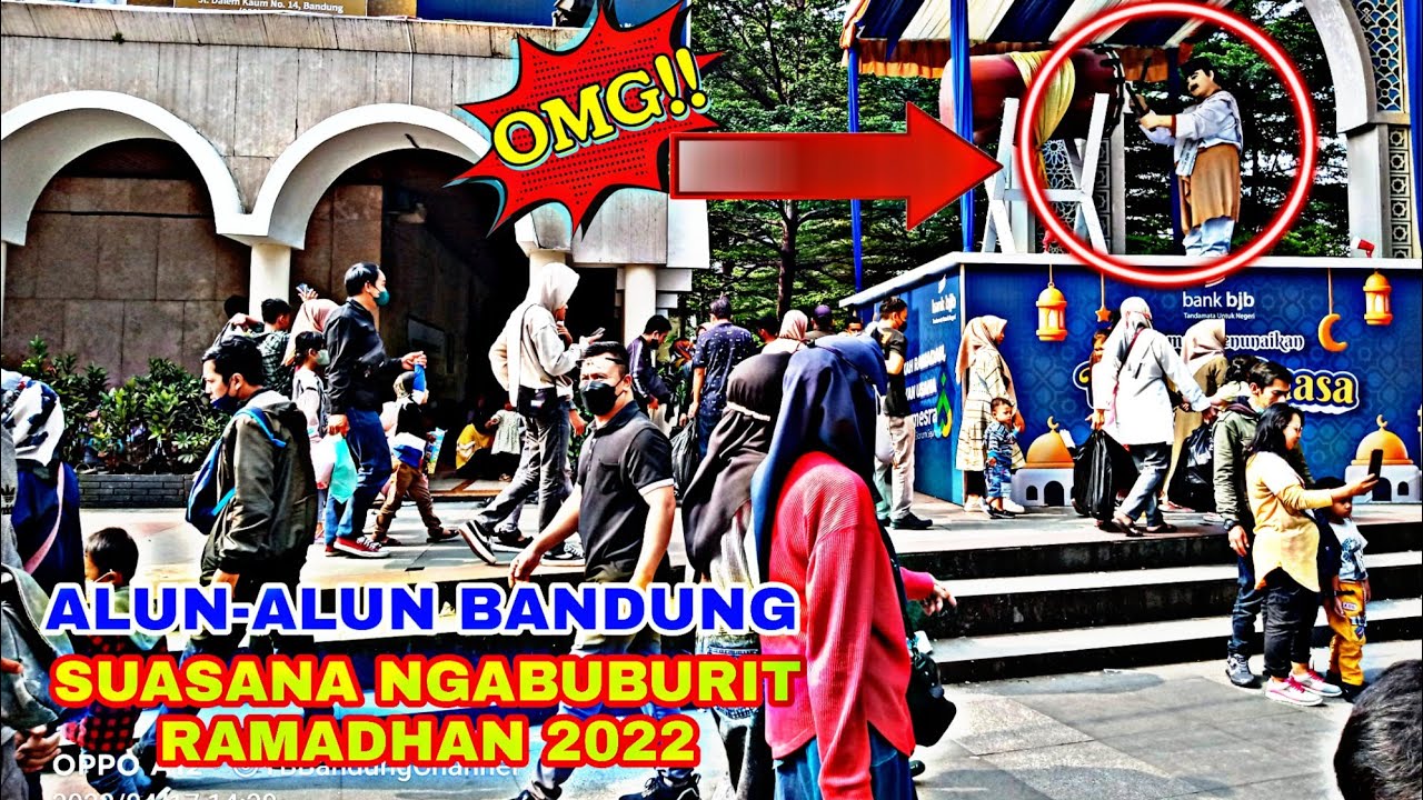 NGABUBURIT RAMADHAN 2022, DI ALUN-ALUN BANDUNG