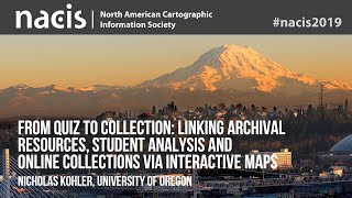 Linking archival resources, student analysis and online collections via interactive maps