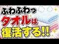 【タオル復活】科学でふわふわに!プロ級の復活法を解説!