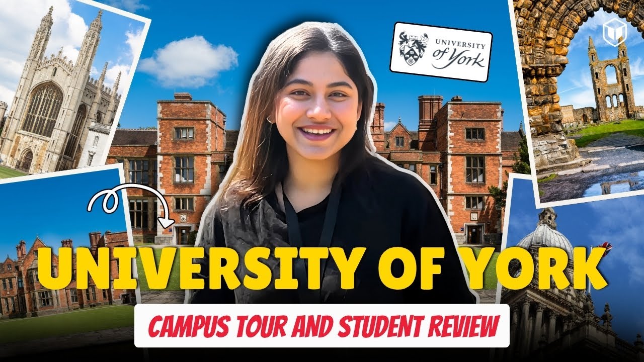 University of York Campus Tour and Review | Indians in the UK | York University 