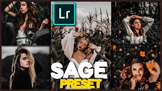 Sage Preset | Free Lightroom preset for mobile and desktop | Lightroom tutorial