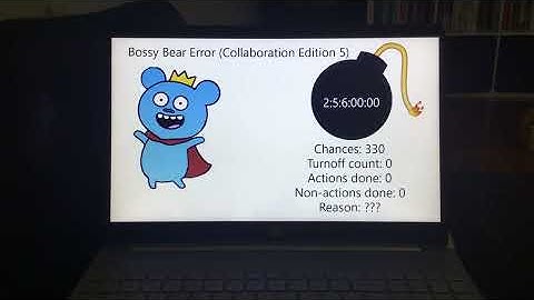 Template for @south2009’s Bossy Bear Error (Collaboration Edition 5)