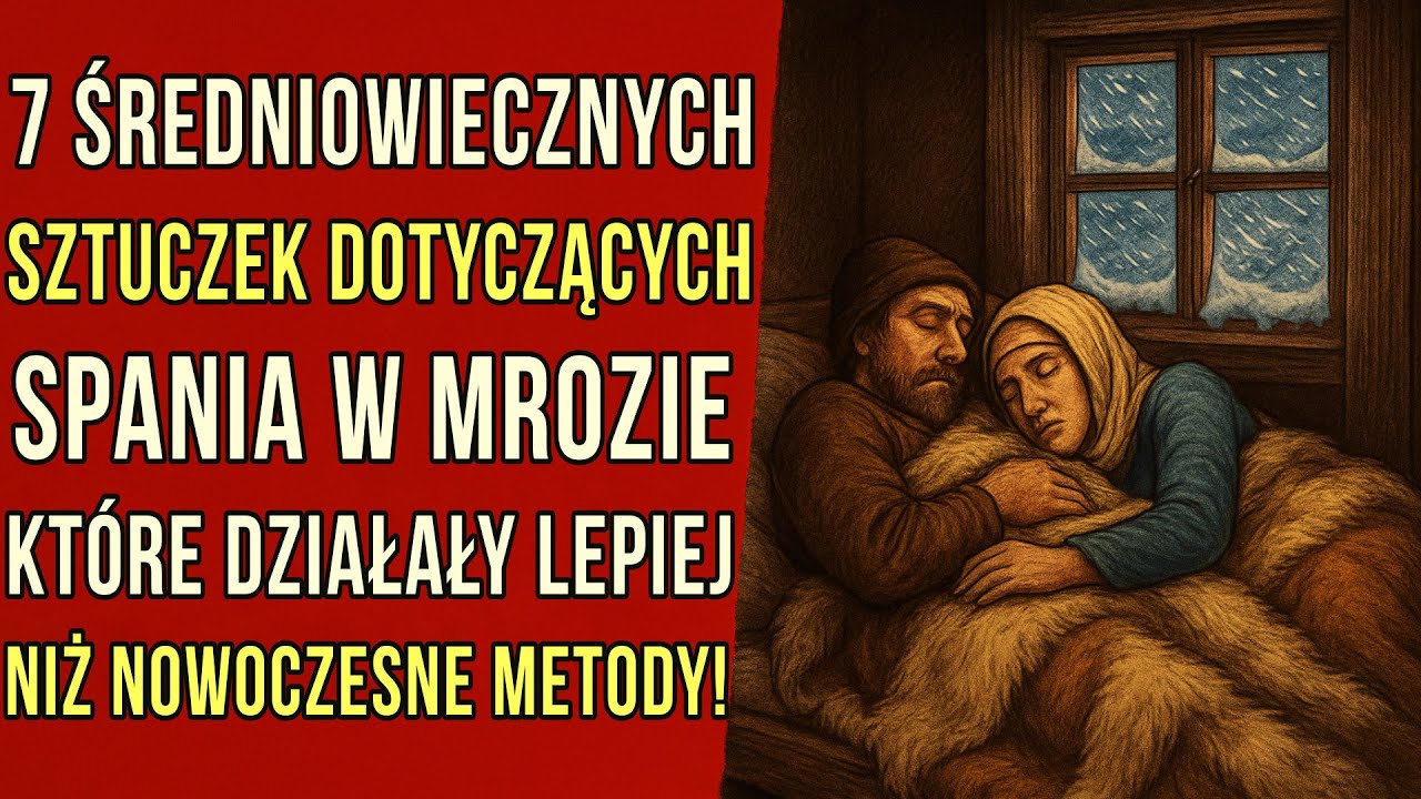 7 średniowiecznych sztuczek na spanie w zimnie, które działały lepiej niż współczesne metody!