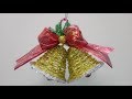 🔔 Campana  navideña con limpiapipas/Christmas bell with pipe cleaner