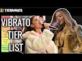 Female Singers' Vibrato Tier List