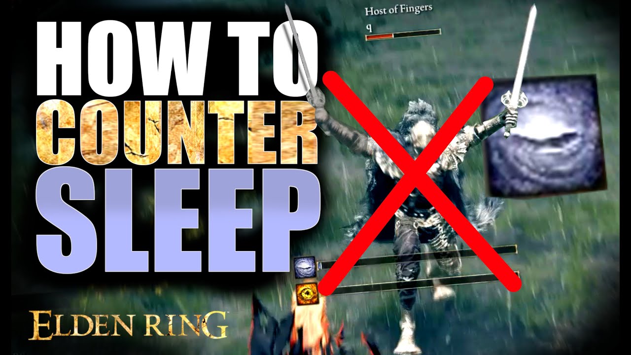 HOW TO COUNTER Sleep in Elden Ring PVP Complete Guide YouTube