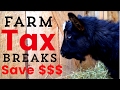 How We Save Money ($1000+) On Taxes By Farming