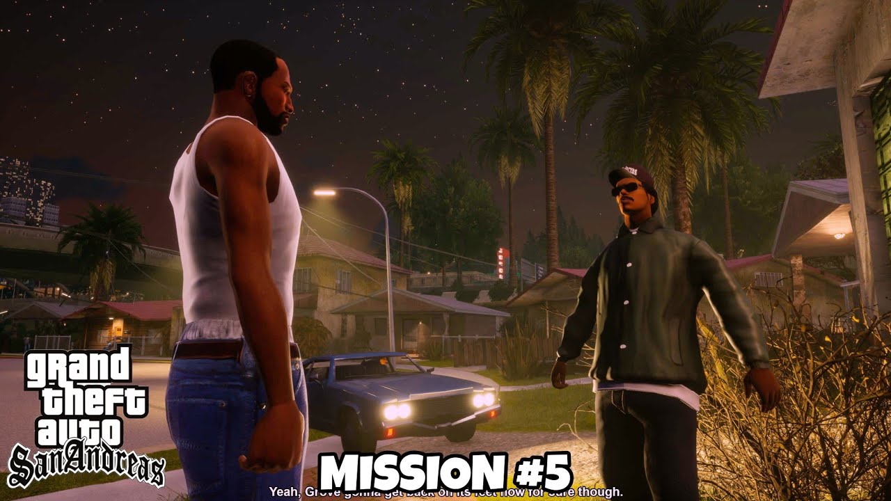 GTA SANANDREAS MISSION 04 DRIVE BY 