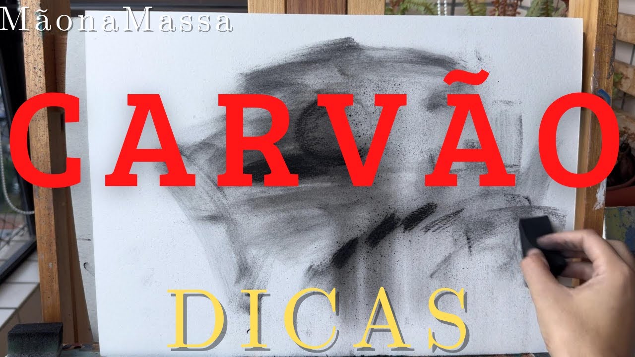 Pintura a CARVÃO | é assim que você DESCOBRE como COMEÇAR