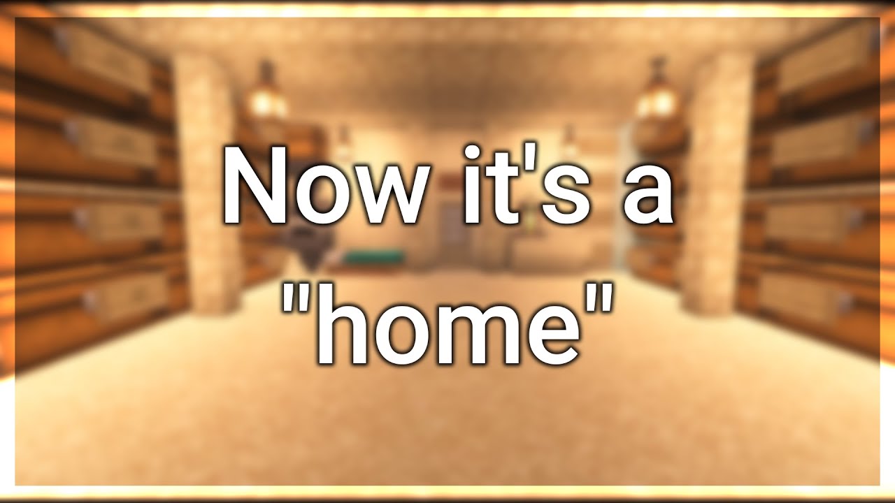 Decorating my house in my minecraft forever world - YouTube