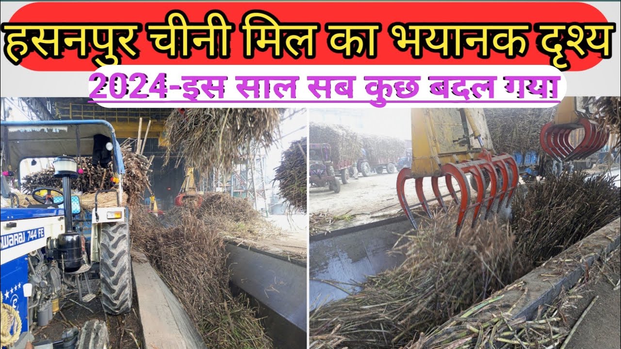 Hasanpur chini millहसनपुर चीनी मिल में चीनी कैसे बनता हैHasanpur
