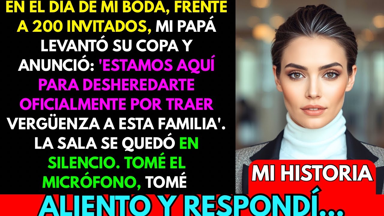 En mi boda, mis padres dijeron que ya no eres nuestra hija Mi respuesta los dejó suplic