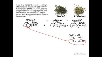0202 Value Mixture Problems Part 2
