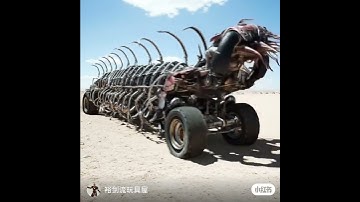 The wasteland mechanical monster is coming! #Transformers #Mecha #Science Fiction #aigc