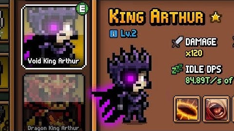 I bought Days bygone NEW VOID KİNG ARTHUR. 