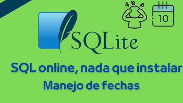 SQL sin instalar nada: SQLiteOnline y problemas con las fechas