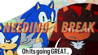 Shadow Needs A Break..(Sonic X Shadow Gens Comic Dub)