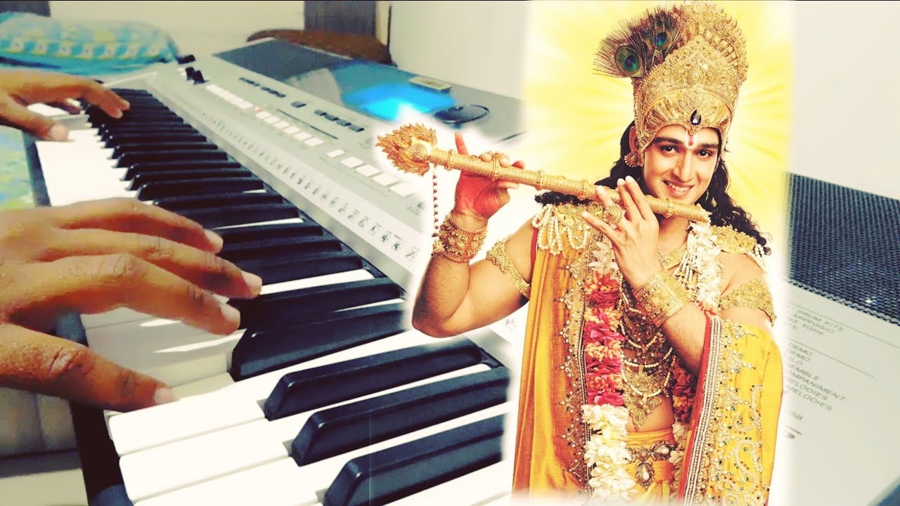 Krishna flute theme radha krishna instrumental krishna piano