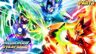 🔴 MEGA MAN STAR FORCE 1 LEO PEGASUS DRAGON Legacy Collection FULL Playthrough Part 1