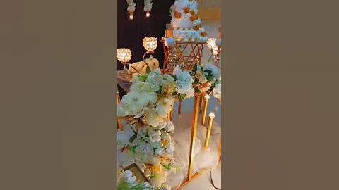 royal wedding cake table decoration ideas #shorts #shortsyoutube #short #trending #youtubeshorts
