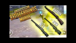 PUBG MOBILE на снайпах топ 2