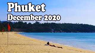 PHUKET THAILAND, DECEMBER 2020. PATONG, KARON BEACH, KATA BEACH and PHUKET TOWN