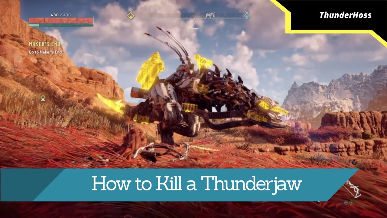 How To Kill Thunderjaw?