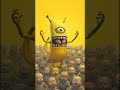 Scary banana with baby 👹# #shortvideo #scary #scarystories #shortvideo dogshorts #foodmonster
