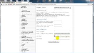 7 Installing WordPress Automatically Using cPanel