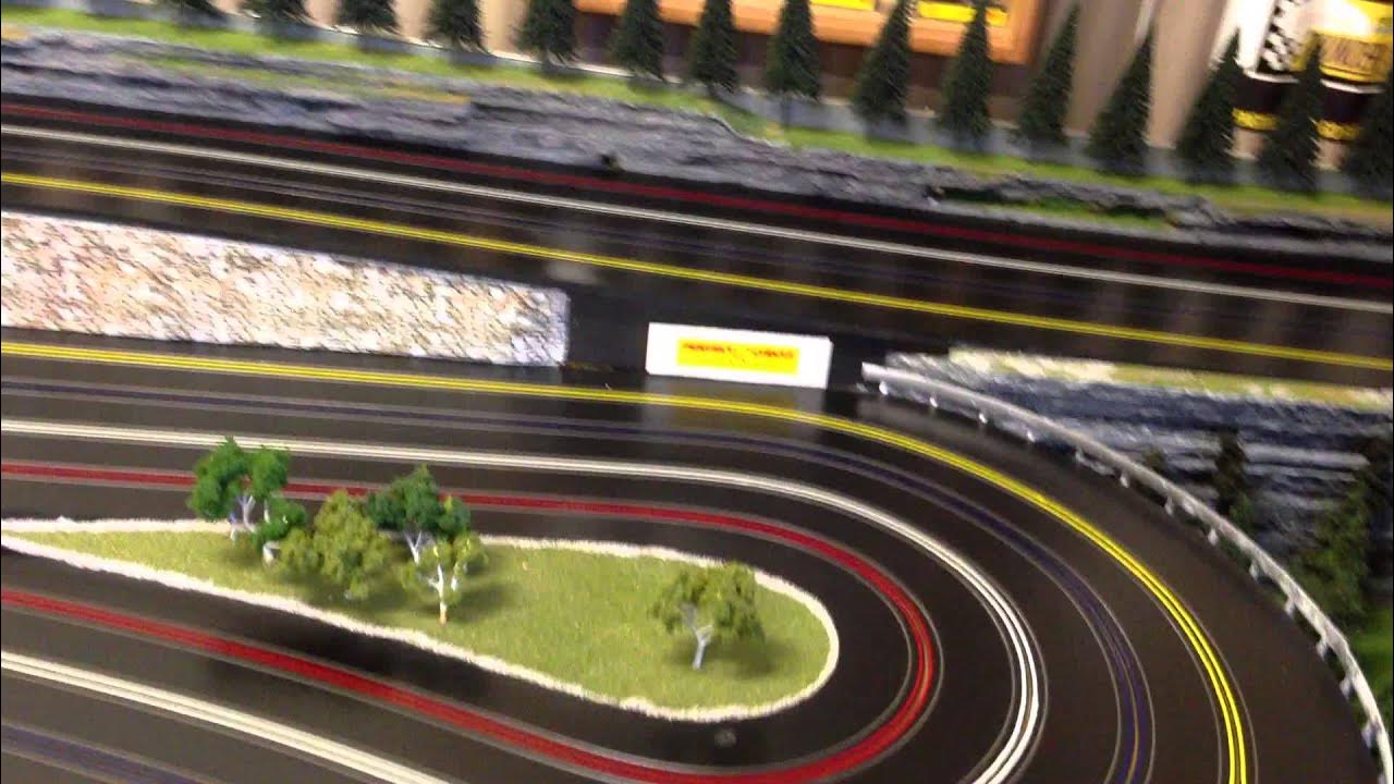 HO SCALE ROUTED WOODEN SLOT CAR TRACK FULLTILTSPEEDWAY YouTube